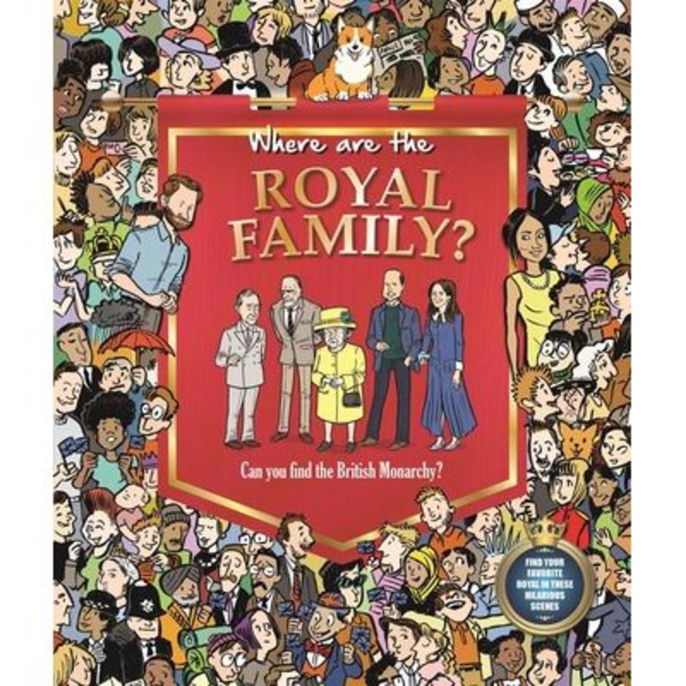 Where Are the Royal Family: Search & Seek Book for Adults -- Igloobooks
